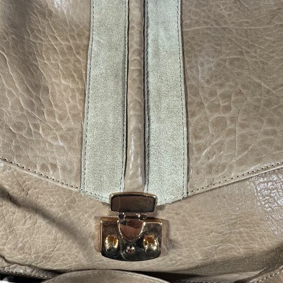 Great by Sandie Tan Leather Satchel Bag – Convertible Crossbody Parisian Chic - Picture 10 of 15